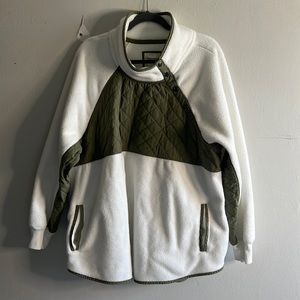 Abercrombie pull over fleece